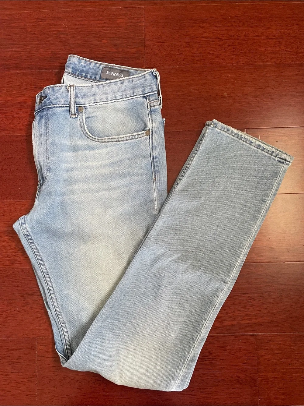 Bonobos Light Blue Slim Straight Men’s Jeans
